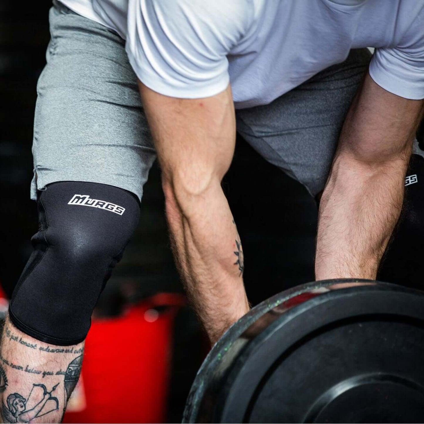 V2 7mm Knee Sleeves - Black (Pair)-4