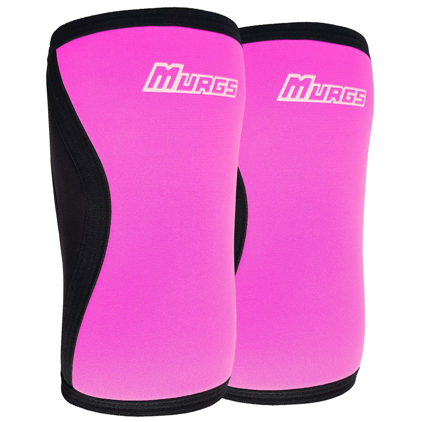 V2 7mm Knee Sleeves - Pink (Pair)-0